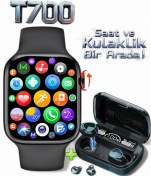 تصویر ساعت هوشمند اپل مدل T700 با ۷ بند 