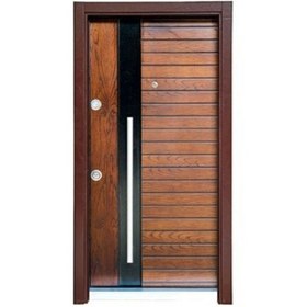 تصویر درب ضد سرقت ساختمان افرا درب کد AM-1017 