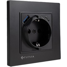 تصویر پریز هوشمند USB دار مدل PT4712 