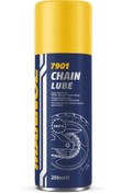 تصویر اسپری زنجیر موتور سیکلت مانول حجم ۲۰۰ میلی لیتر Mannol chain lube 200 ml