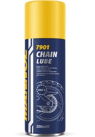 تصویر اسپری زنجیر موتور سیکلت مانول حجم ۲۰۰ میلی لیتر Mannol chain lube 200 ml