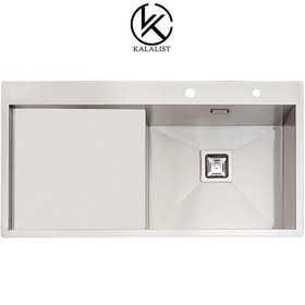 تصویر سینک پرنیان استیل Ps 4231 توکار Parnian Steel inset sink Ps-4231