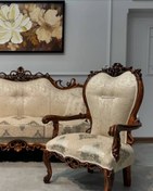 تصویر مبلمان کلاسیک چوبی افسون 