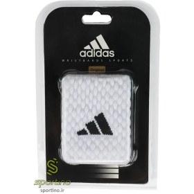 تصویر مچ بند ورزشی اورجینال آدیداس بسته دو عددی 