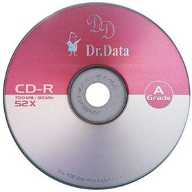 تصویر CD 52X DR-DATA سی دی دکتردیتا 52 ایکس باکسدار ۵۰ عددی