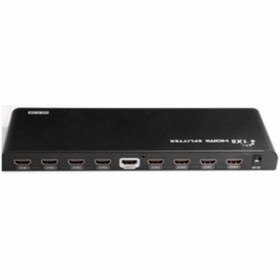 تصویر اسپیلیتر اچ دی ام آی ۸ پورت 8PORT HDMI SPLITTER