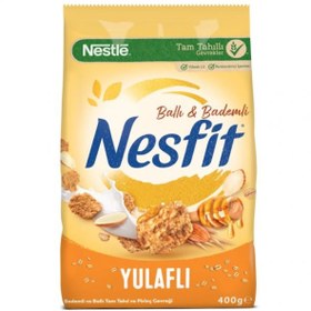 تصویر مکمل صبحانه Nestle Nesfit (نستله نسفیت) عسل و بادام ۴۰۰ گرم 