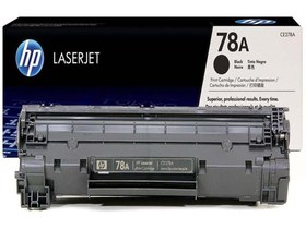تصویر کارتریج پرینتر اچ‌پی مدل 78A مشکی غيرقابل شارژ بدون گارانتي CE278A