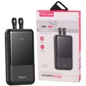 تصویر پاوربانک تسکو مدل TP 936 ظرفیت 10000 میلی آمپر ساعت TSCO  TP 936 10000mAh Power Bank