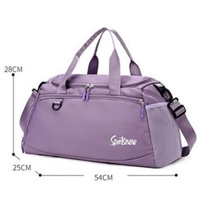 تصویر ساک ورزشی مدل S-7 TENNIS - بنفش روشن 