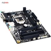 تصویر مادربرد گیگابایت GA-H81M-S2PT باپردازنده،فن اورجینال،پنل پشتی MotherBoard GigaByte GA-H81M-S2PT