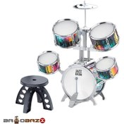 تصویر اسباب بازی جاز و درام با صندلی آیتم 3002 