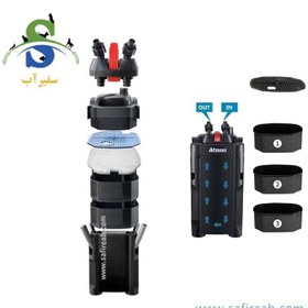 تصویر فیلتر سطلی آتمن مدل RF-1001 ATMAN RF-1001 Aquarium External Canister Filter