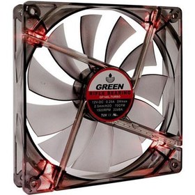 تصویر فن کیس گرین مدل GF140L-Turbo Case Fan Green GF140L-Turbo LED 140mm