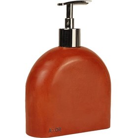 تصویر جا مایع دستشویی سنگی AXOR (آکسور) مدل linda (لیندا) رنگ قرمز آجری (bdlm04) 