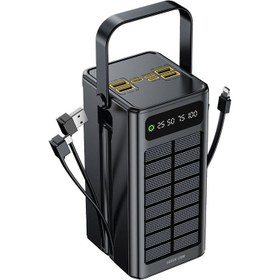 تصویر پاور بانک گرین لاین مدل Solar X ظرفیت 60000 میلی آمپر ساعت Green Lion Solar X 60000mAh Power Bank