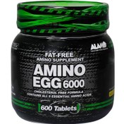 تصویر آمینو اگ 6000 آلامو 600 قرص ا Amino Egg 6000 Alamo 600tabs Amino Egg 6000 Alamo 600tabs