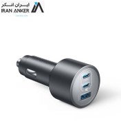 تصویر شارژر فندکی انکر مدل A2737 ظرفیت ۱۶۷.۵ وات با ۳ پورت 