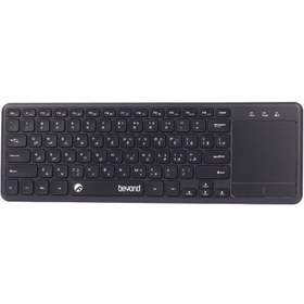 تصویر کیبورد بیاند مدل BK-6801RF بیسیم و تاچ پد دار Beyond wireless Keyboard BK-6801RF