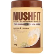 تصویر ماش فیت پودر قارچ صدفی به همراه پودر جوانه گندم و پودر موز 450 گرمی mush fit