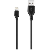 تصویر کابل لایتنینگ به USB-A مدل XO-NB103-مشکی 