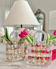 تصویر گلدان بلور مدل کیفی وارداتی کد VT2610 