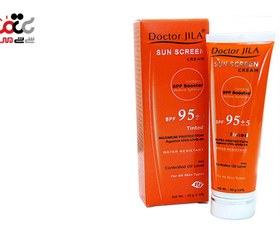 تصویر کرم ضد آفتاب رنگی دکتر ژیلا مناسب انواع پوست‌ با چربی کنترل شده SPF95 Doctor Jila Sunscreen Tinted Controlled Oil Level SPF95 Cream 50gr