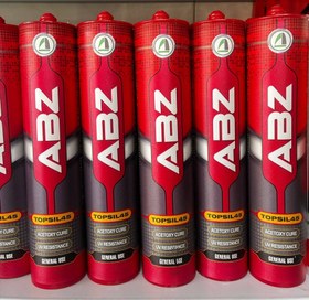 تصویر چسب سیلیکون ABZ شفاف 