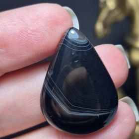 تصویر نگین عقیق سلیمانی معدنی کد Z7030 