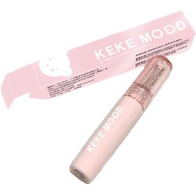 تصویر رژ لب مایع مات طرح خرس صورتی Keke Mood رنگ 04 Keke mood pink bear design matte liquid lipstick