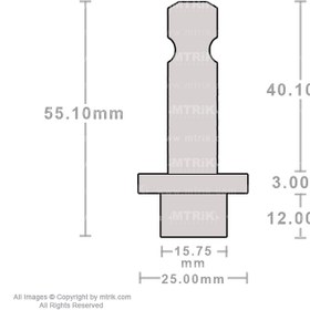 تصویر آداپتور ژالن و منشور مدل 1655 Pole and prism adaptor model 1655