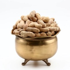 تصویر بادام زمینی غلاف‌دار خام 