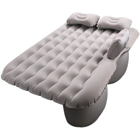 تصویر تشک بادی برای تمام ماشین ها با سه لایه زخیم همراه با پمپ باد اورجینال 