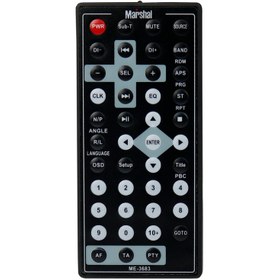 تصویر کنترل پخش خودرو مارشال Marshal ME-3683 ا Marshal ME-3683 Car Audio-System Control Marshal ME-3683 Car Audio-System Control
