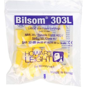 تصویر محافظ گوش هانیول (Honeywell) مدل Bilsom 303L – بسته 50 عددی 