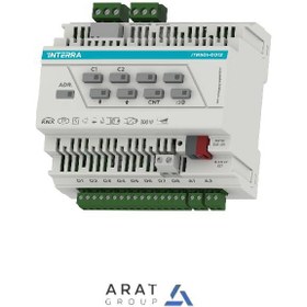 تصویر فعال ساز دیمر هوشمند اینترا دارای 2 کانال INTERRA ITR501-0012 