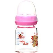 تصویر شیشه شیرخوری فاقد BPA کد 438 حجم 60 میل بی بی لند ا Baby Land BPA Free Baby Bottle Code 438 Volume 60ml Baby Land BPA Free Baby Bottle Code 438 Volume 60ml