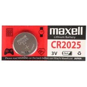 تصویر باتری سکه ای CR2025 مکسل CR2025 Max coin battery