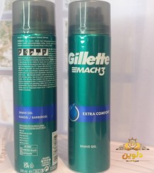 تصویر ژل اصلاح ژیلت GILLETTE اصل اروپا مدل Extra Comfort حجم 200 میلی لیتر Gillette Extra Comfort Shave Gel 200ml
