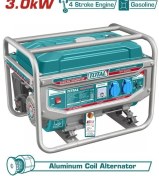 تصویر موتور برق توتال مدل TP130005 ظرفیت ۳ کیلو وات استارتی 