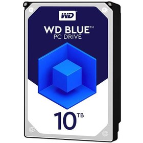 تصویر هارد ده ترابایت آبی وسترن دیجیتال هارد دیسک اینترنال آبی 10 ترابایت مدل Blue WD100EZRZ