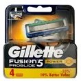 تصویر تیغ یدک ژیلت فیوژن 5 پروگلاید پاور 4 عددی ا Gillette Fusion 5 Proglide Power Blades Pack of 4 Gillette Fusion 5 Proglide Power Blades Pack of 4