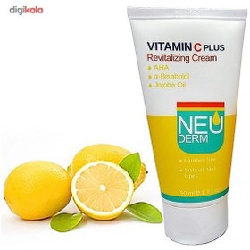 تصویر کرم روشن کننده نئودرم مدل Vitamin C Plus حجم 50 میلی لیتر 