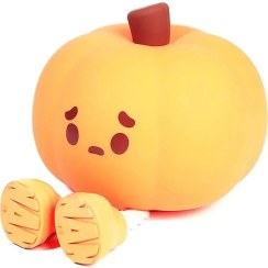 تصویر چراغ خواب سیلیکونی مدل کدو 