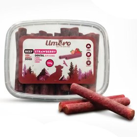 تصویر تشویقی مدادی دنتال سگ گوشت و توت فرنگی اومرو 