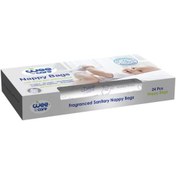 تصویر كيسه بهداشتي پوشك وي كر مدل معطر بسته 24عددي 