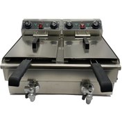 تصویر سرخ کن دولگنه برقی با شیر تخلیه 