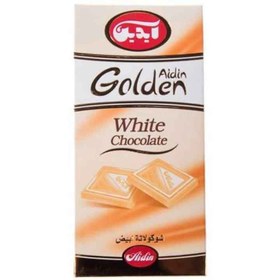 تصویر تابلت شکلات سفید گلدن آیدین - بسته ۶ عددی Golden white chocolate tablet