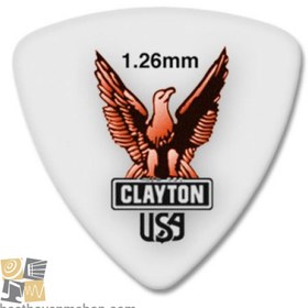 تصویر پیک گیتار الکتریک کلایتون مدل Acetal 1.26 mm طرح سه‌گوش 