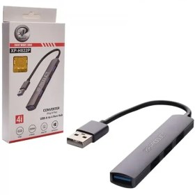تصویر هاب USB 2.0 چهار پورت ایکس پی-پروداکت مدل H822P 